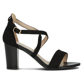Filippo DS1276/22 Bk sandalias negras negro