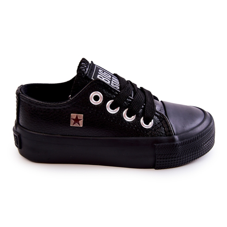 Deportivas Infantiles de Piel Big Star JJ374311 Negro
