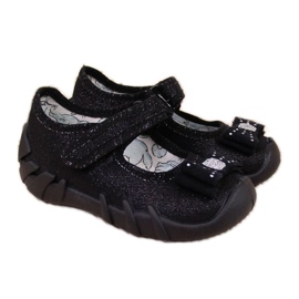 Bailarinas Niñas Casaca Con Velcro Befado Negro