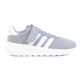 Zapatillas Adidas Lite Racer 3.0 El K Jr GW9118 blanco gris