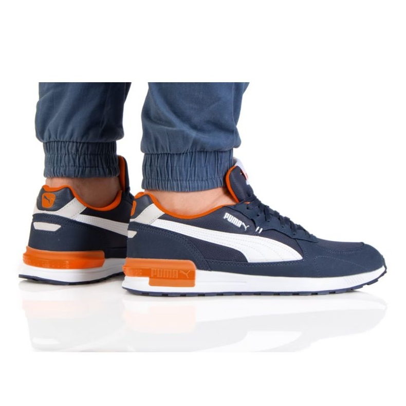 Puma Graviton M 380738 10 blanco azul marino