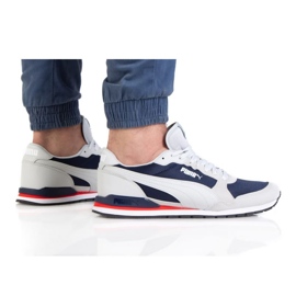 Puma St Runner V3 Malla M 384640 05 azul marino gris Puma St Runner V3 Malla M 384640 05 azul marino gris