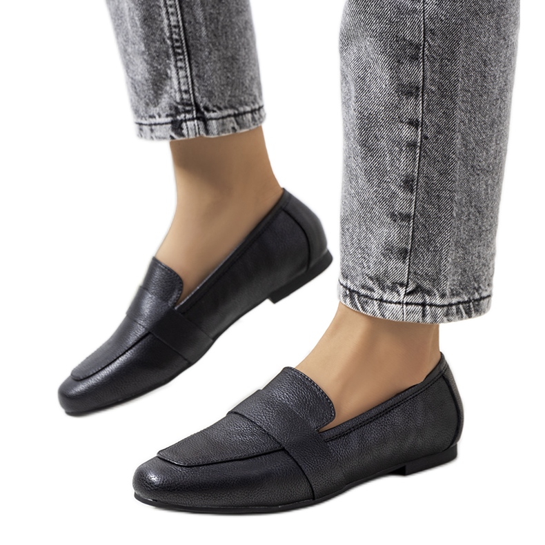 Zapatos mujer Maple piel negra negro