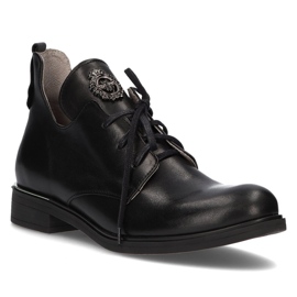 Zapatos de piel Filippo 30055 negro