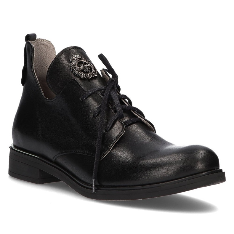 Zapatos de piel Filippo 30055 negro