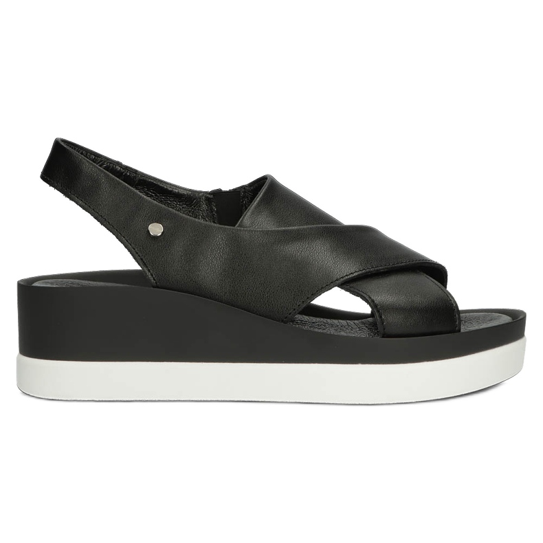 Sandalias de piel Filippo 40256 negro
