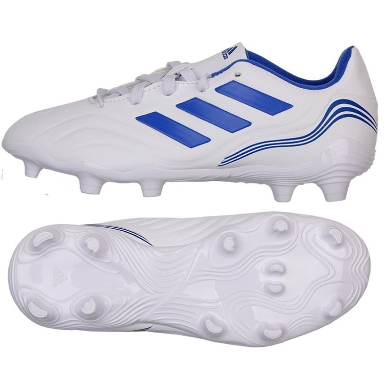 Botas de fútbol Adidas Copa Sense.3 Fg Jr GW7411 blanco blanco