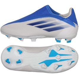 Botas de fútbol Adidas X Speedflow.3 Ll Fg Jr GW7498 multicolor azul