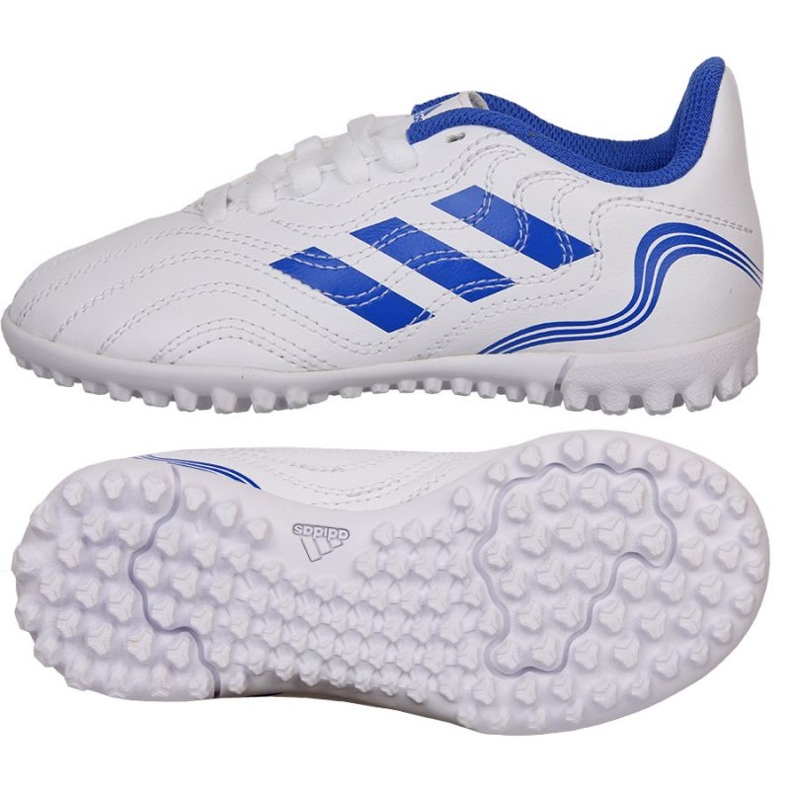Botas de fútbol Adidas Copa Sense.4 Tf Jr GW7398 blanco blanco Botas de fútbol Adidas Copa Sense.4 Tf Jr GW7398 blanco blanco