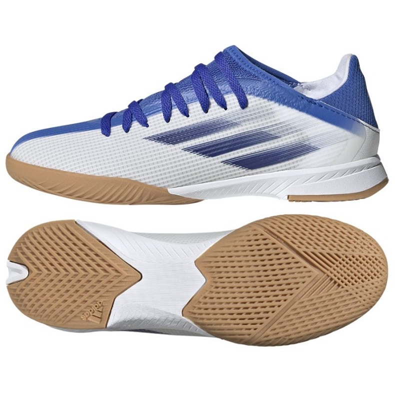 Zapatos de fútbol adidas X Speedflow.3 In GW7492 blanco blanco