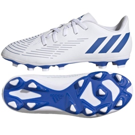 Botas de fútbol adidas Predator Edge.4 FxG Jr GW2368 blanco
