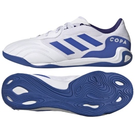 Botas de fútbol Adidas Copa Sense.3 In M GV8776 blanco blanco