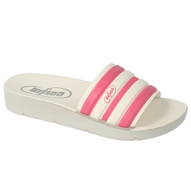 Flip Flip Flip Flip Flip Flip Flip de Befado Foam 067Y002 Blanco con rayas rosas