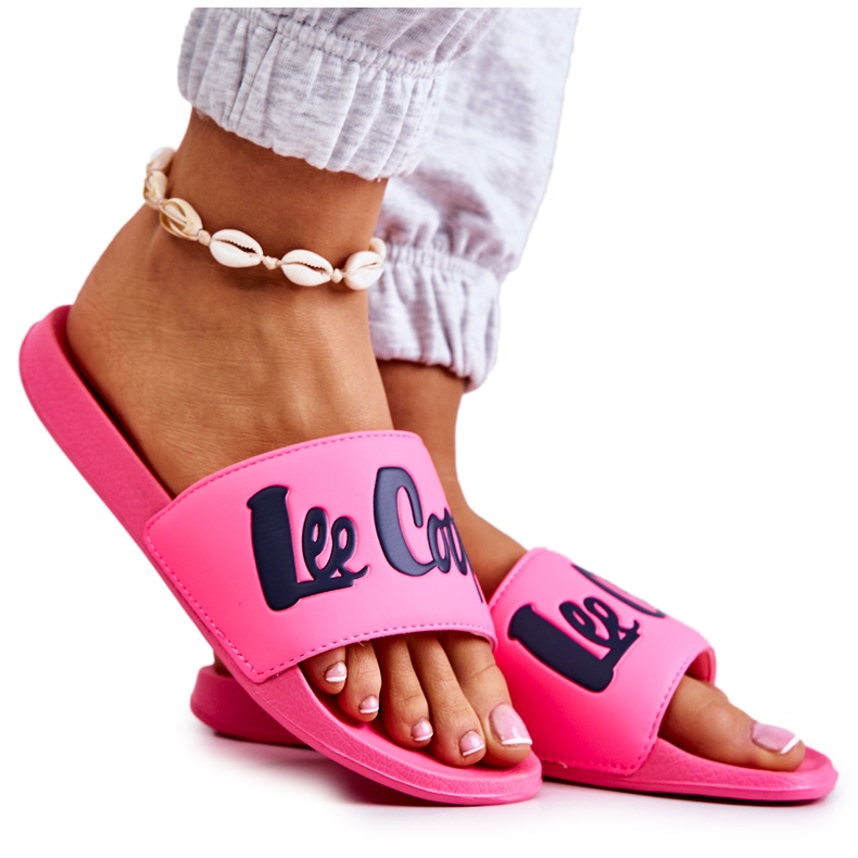 Pantuflas de Mujer Lee Cooper LCW-22-42-1000 Rosa Neón rosado