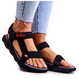 Sandalias deportivas de mujer Lee Cooper LCW-22-34-0955L Negro