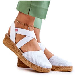 Alpargatas De Mujer De Moda Big Star JJ276036 Blanco