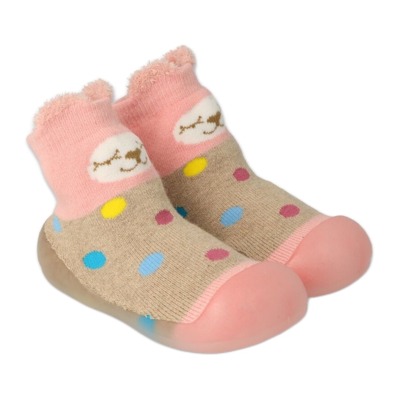 Befado Niechodki 002p019 Beige-rosa