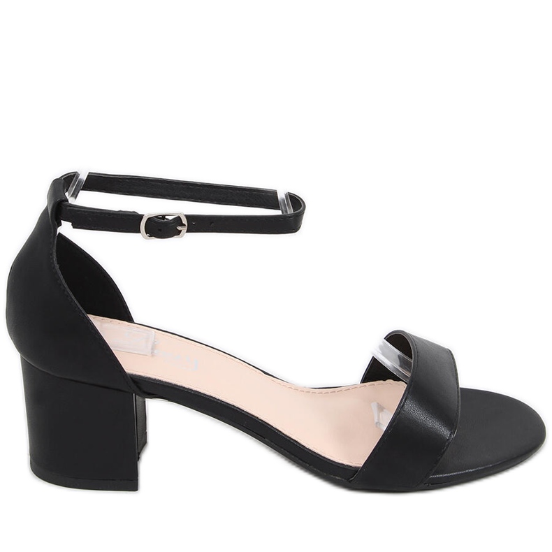 Sandalias mujer tacón Rachel Black negro