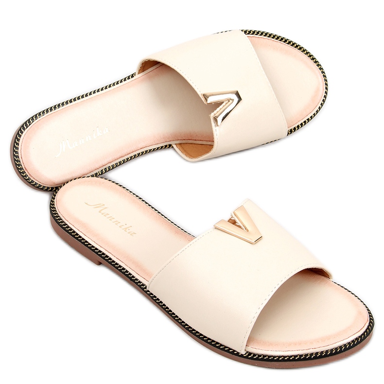 Babuchas lisas de mujer Willow Nude beige Babuchas lisas de mujer Willow Nude beige