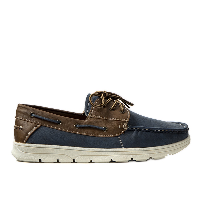 Zapatos de hombre Creemore azul marino marrón
