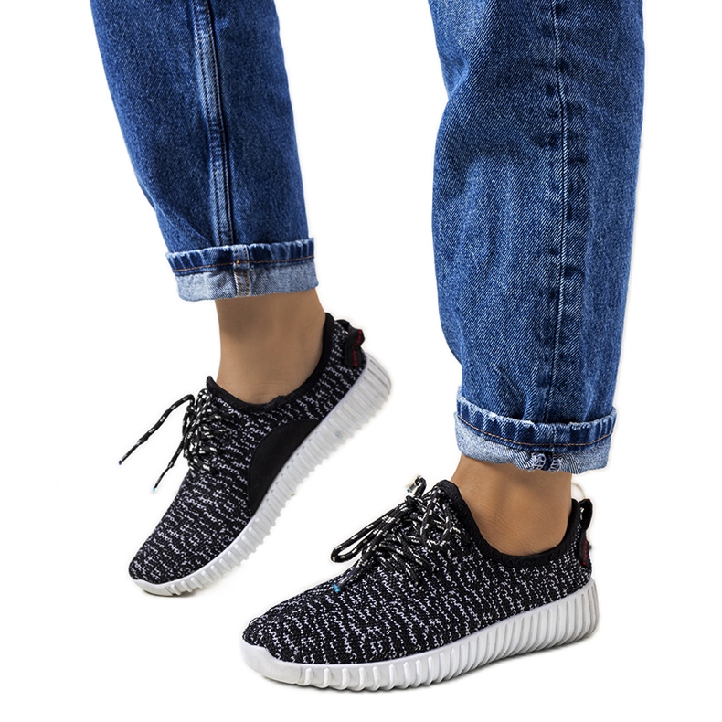 Calcetines negros de Embro gris Calcetines negros de Embro gris