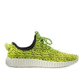 Deportivas Bekking de hombre verde neón negro