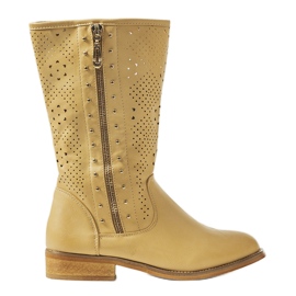 Botas infantiles Zaina beige