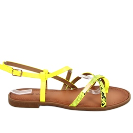 Sandalias mujer Trudy Amarillo