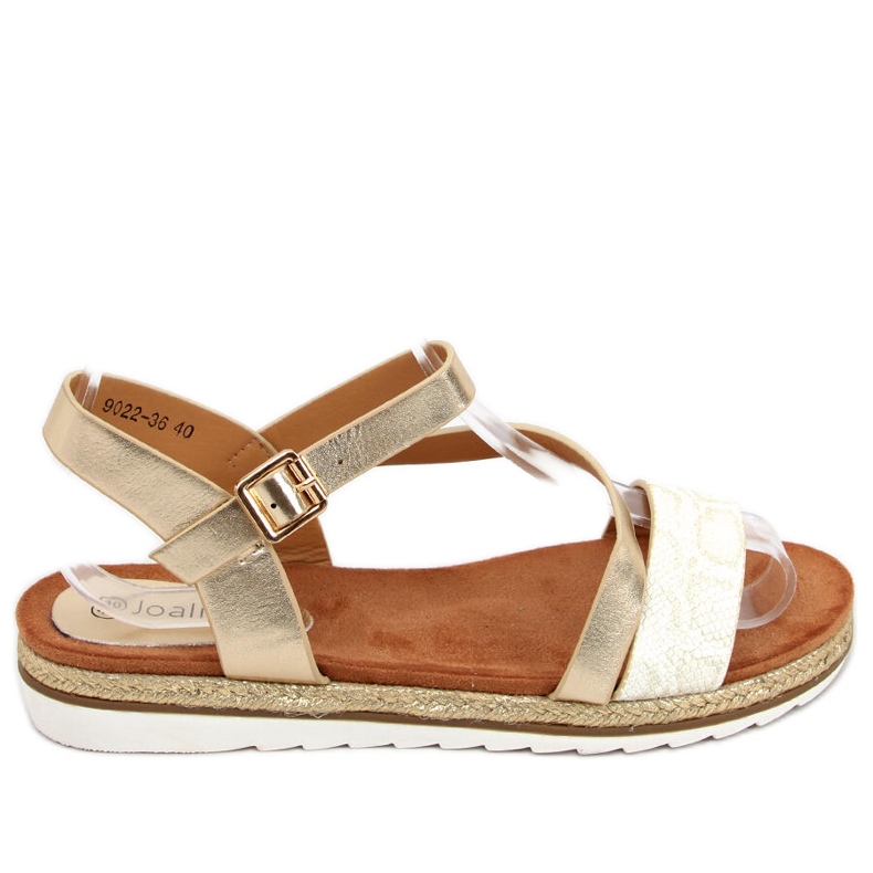 Alpargatas doradas Katia Gold dorado