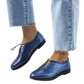 Zapatos calados Holm azul