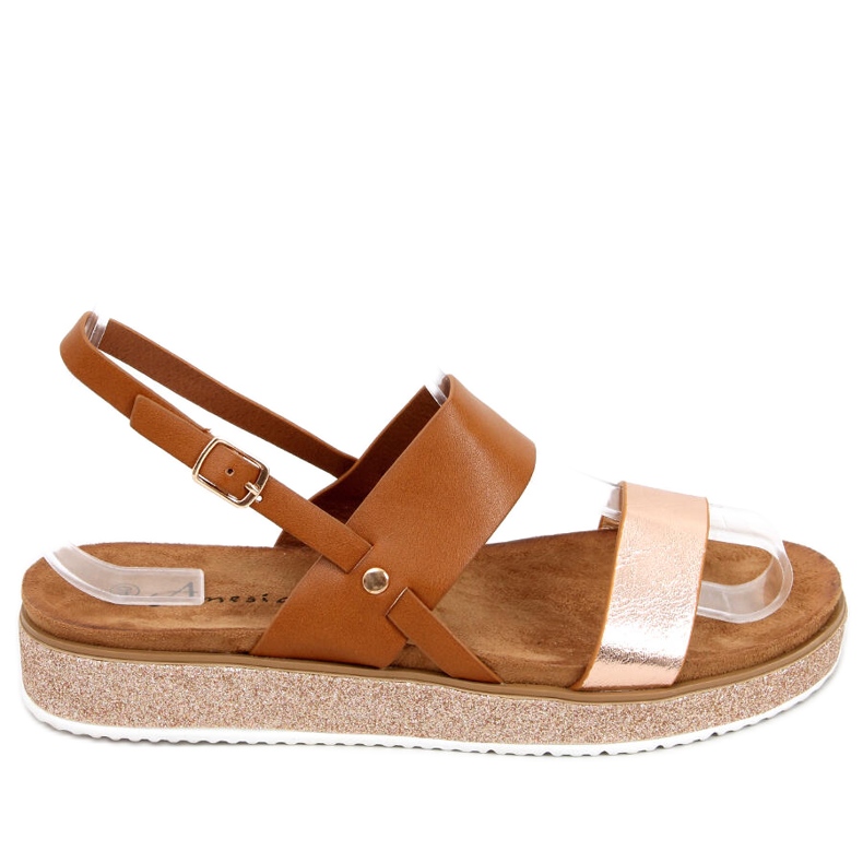 Sandalias de mujer Maiden Camel marrón