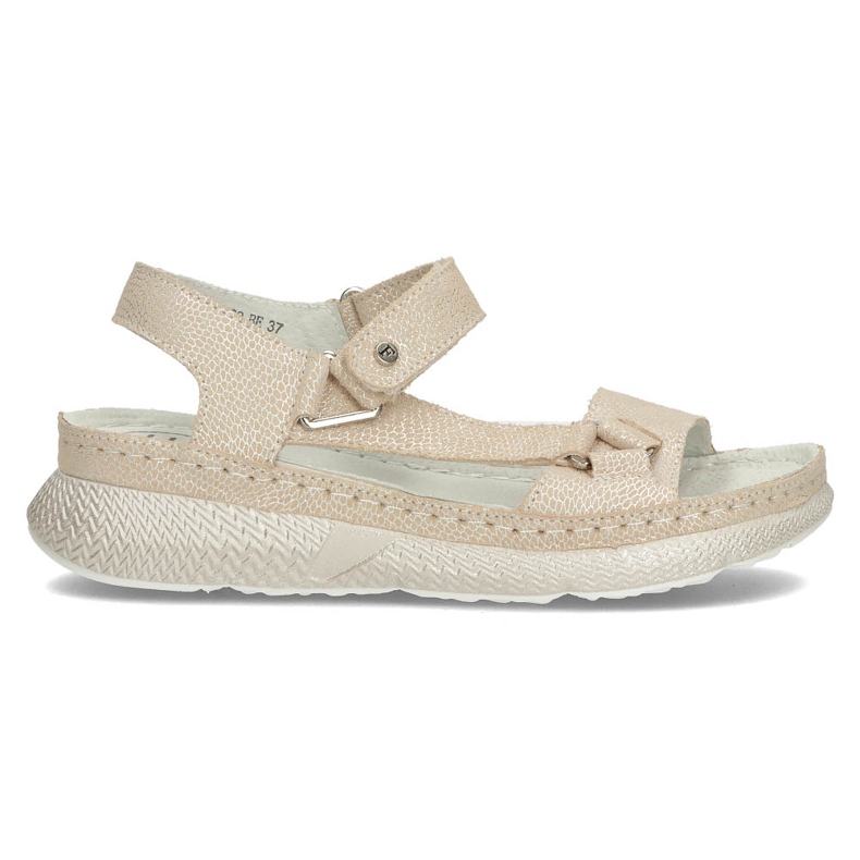 Sandalias de piel Filippo DS3517/22 Be beige