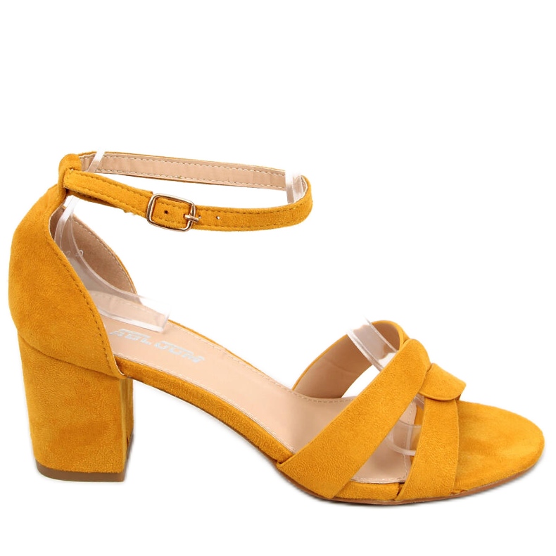 Sandalias tacón Moly Amarillo