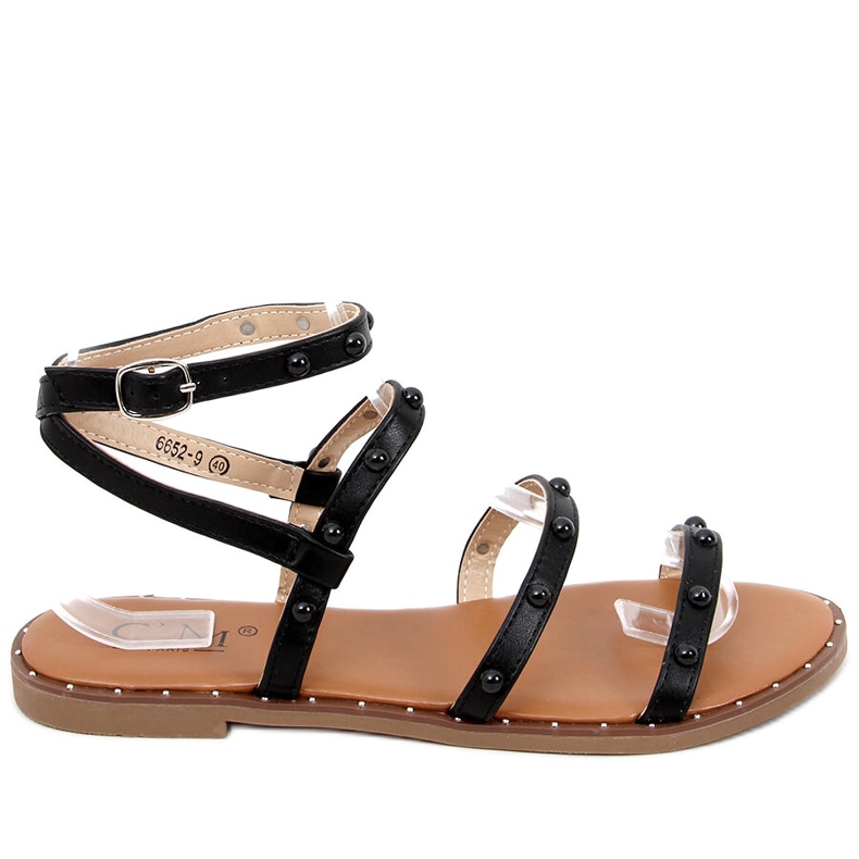 Sandalias gladiadoras Hazel Black negro
