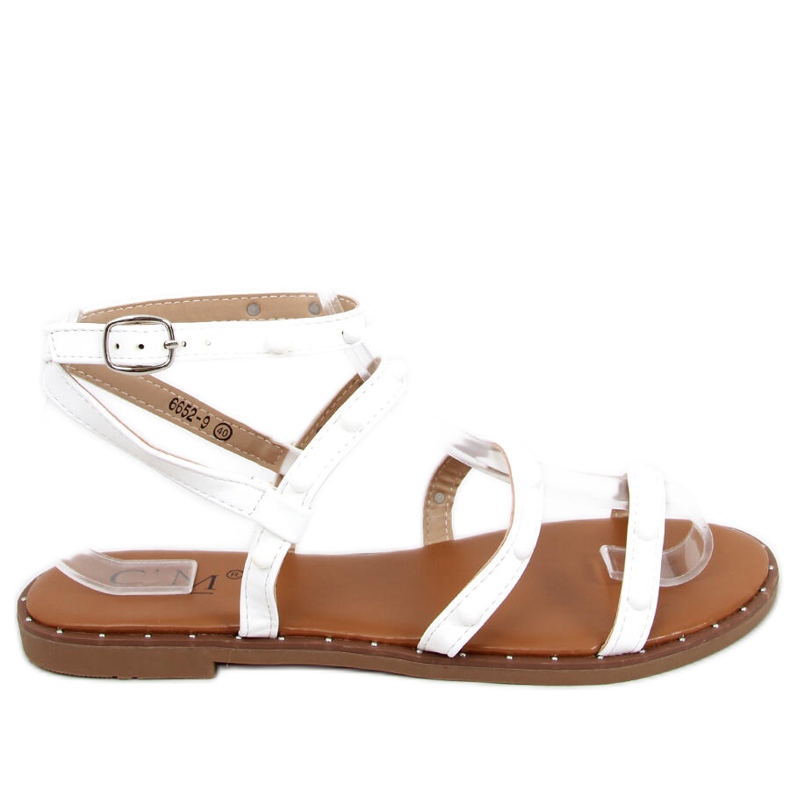Sandalias gladiadoras Hazel White blanco