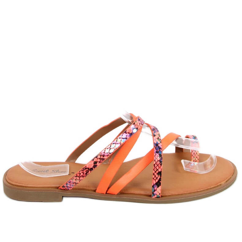 Pantuflas mujer Nigella Naranja