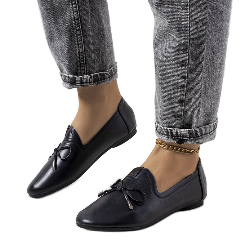 Mocasines negros Carlsen