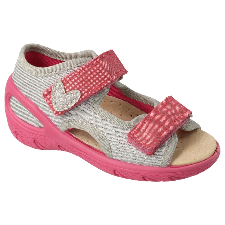 Zapatos befado niño pu 065X177 plata gris