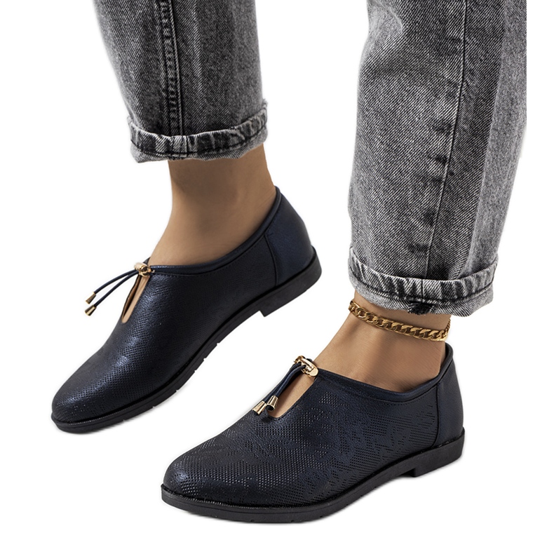 Zapatos mujer azul marino Bech