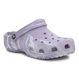 Zueco Crocs Classic Marmolado W 206867-5PT violeta