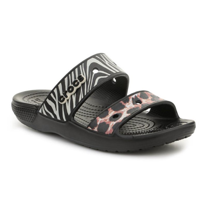 Sandalias Crocs Animal Remix Negro / Multi W 207847-0C4 Sandalias Crocs Animal Remix Negro / Multi W 207847-0C4