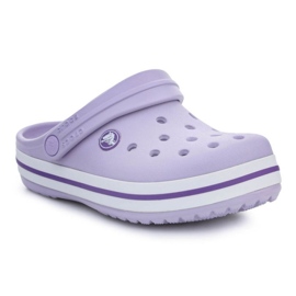 Zueco Crocs Crocband Jr 207006-5P8 púrpura