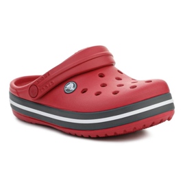 Crocs Crocband Niños Zuecos 207006-6IB rojo