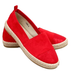 Alpargatas de mujer Darcy Rojo