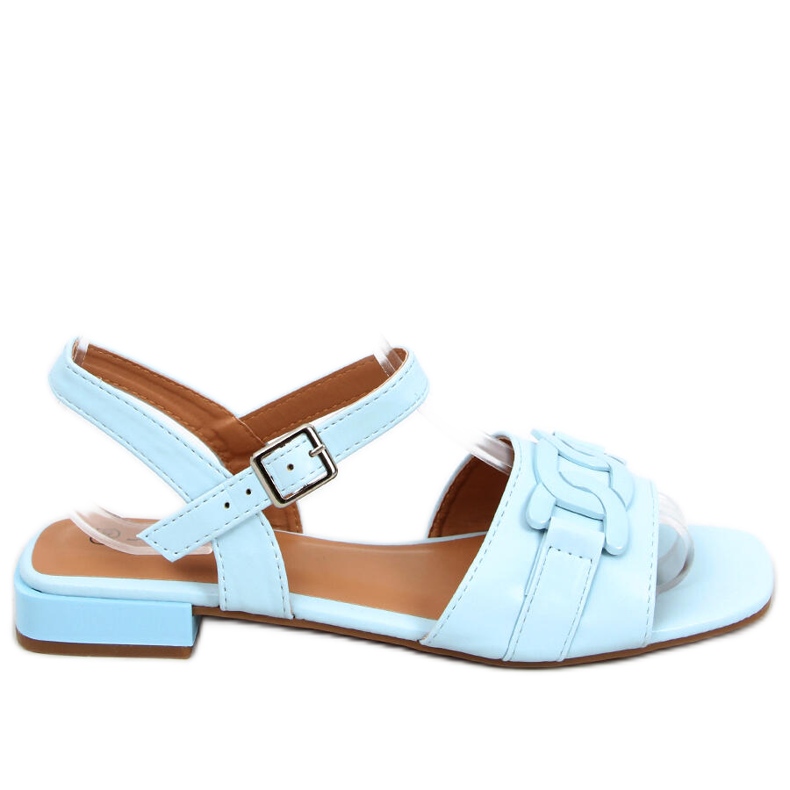 Sandalias de tacón bajo Iona L.BLUE azul