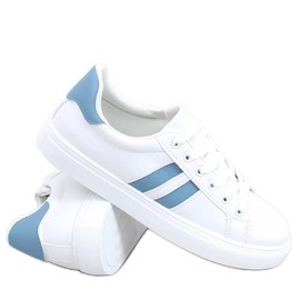 Zapatillas mujer Xina BLANCO/VERDE azul
