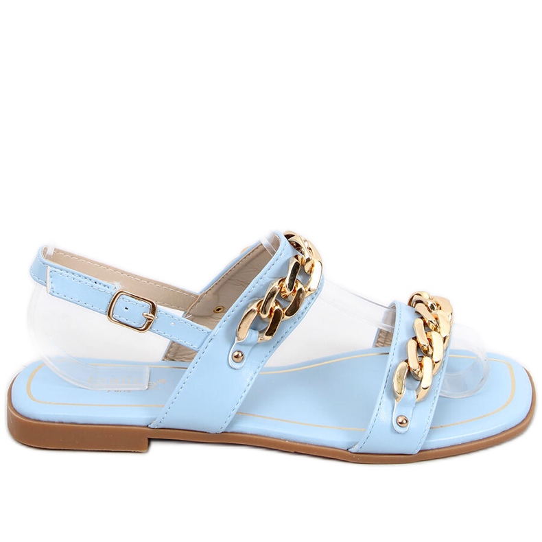 Sandalias con Cadenas Azul India