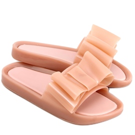 Zapatillas Casa Mujer Silicona Vinca Rosa beige