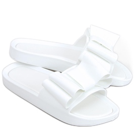 Zapatillas casa de mujer Vinca White silicona blanco