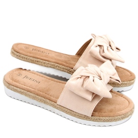 Alpargatas con lazo Viola Beige